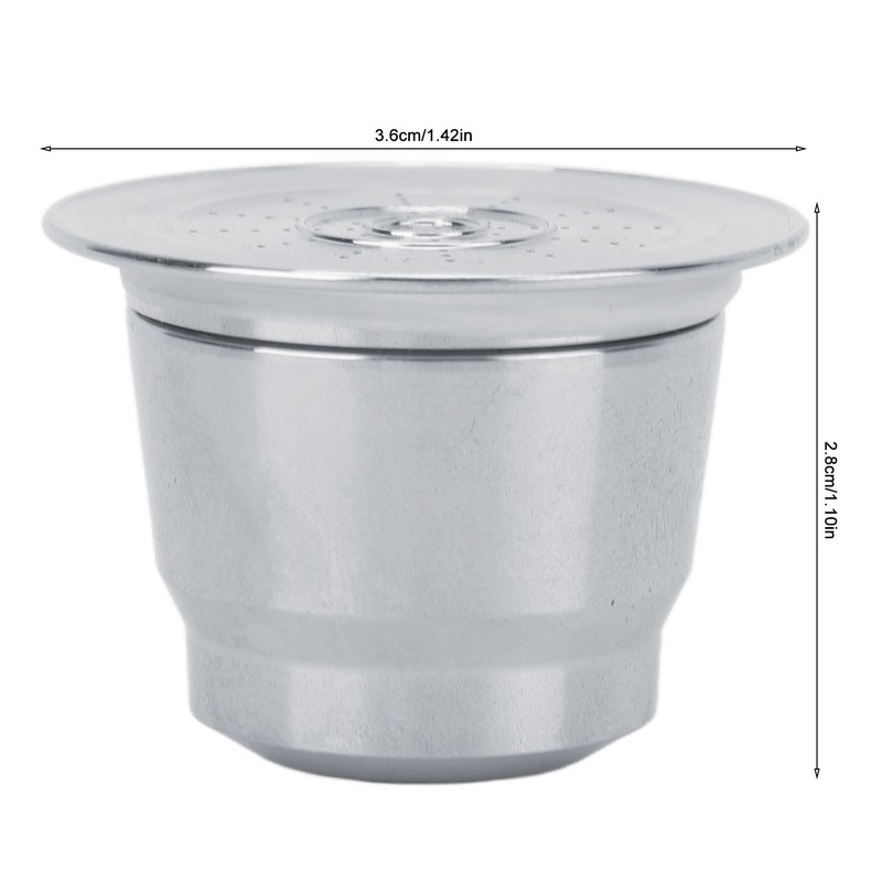 Coffee Pod Reusable Capsules Food Grade Stainless Steel Refillable Coffee