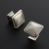 Ravinte Hardware 5 Pack Brushed Nickel Cabinet Knobs Single Hole