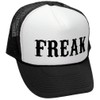 The Goozler Freak - Retro Style Trucker Hat, Black, OSFA