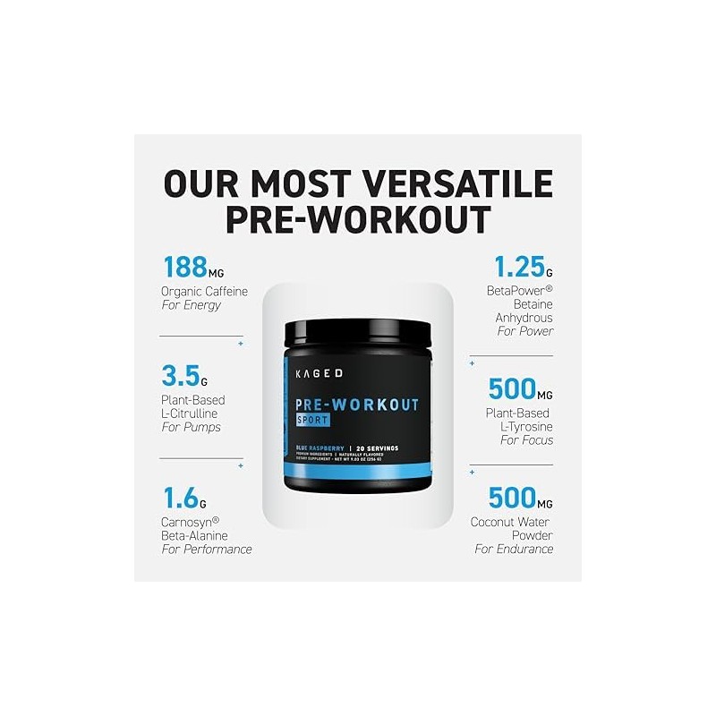 Kaged Pre-sport Pre-workout Powder