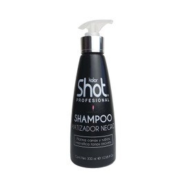 Kolor Shot Shampoo Matizador Negro Platina para Canas e Intensifica Tonos Oscuros 300ml