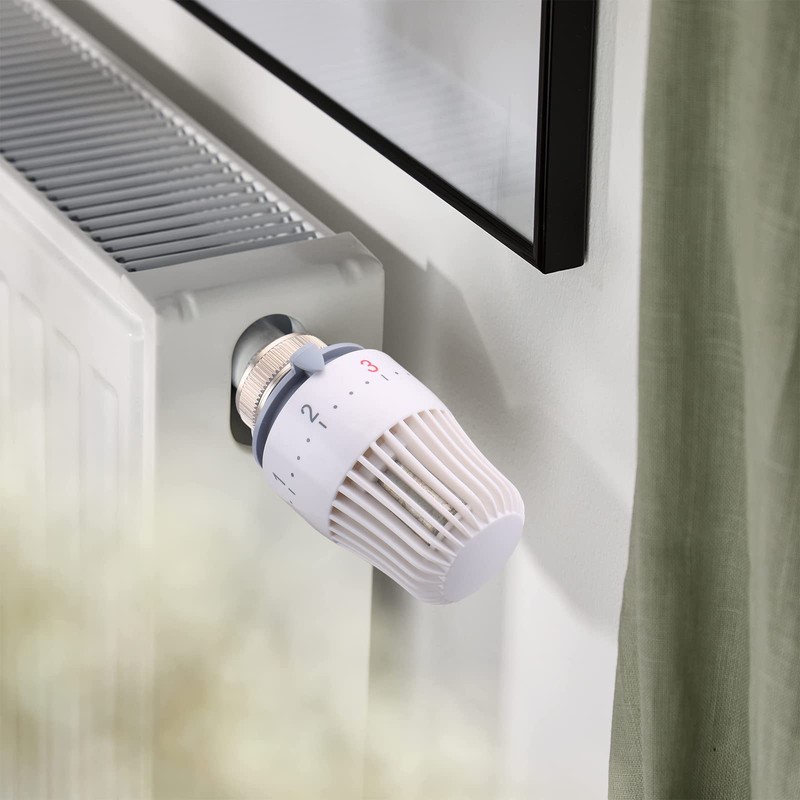 Wengart Thermostatic Radiator Head, M30x1.5, Heating System Temperature Control Head,
