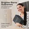 Clear Shampoo and Conditioner Dispenser Set by Brighter Barns -