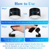 enterlent enterlent Mobile Phone Vacuum Suction Cup Holder Foldable,Multifunctional Vacuum