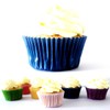Xlloest Mini Cupcake Liners Muffin Wrappers Rainbow Bright Baking Cups