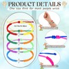Highergo Cross Friendship Bracelets for Women Men Colorful Jesus Christian