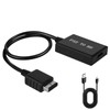 AXFEE PS2 To HDMI Adapter, Multifunctional HDTV HDMI Cable Adapter