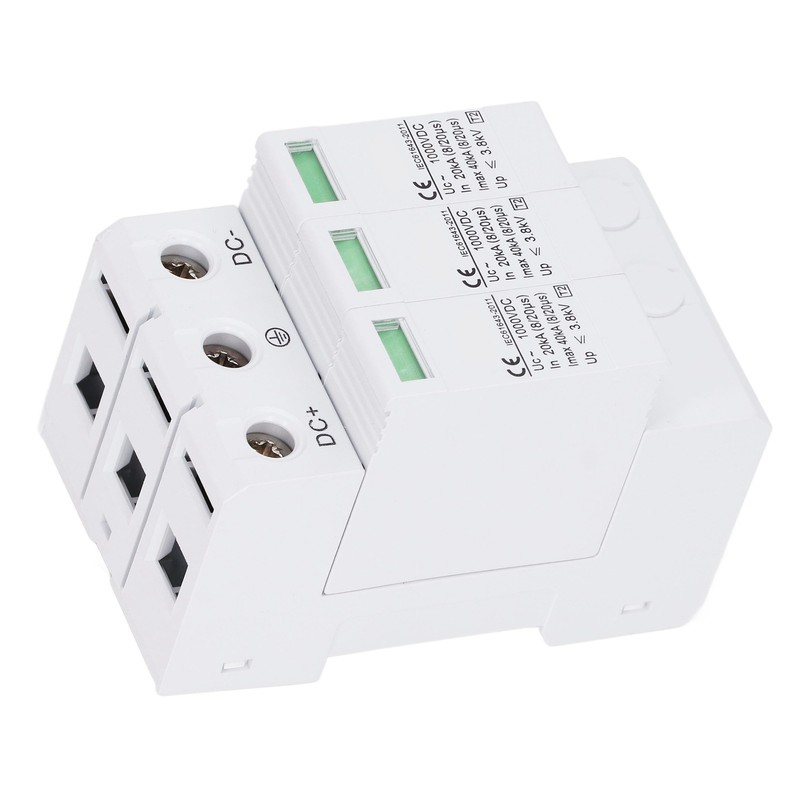 DC 1000V 40KA Surge Protector Arrester Protective Device for Photovoltaic