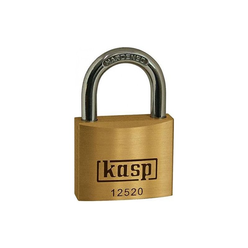 Kasp Premium Brass Padlock, K12520D