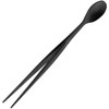 Luxshiny Stainless Steel Tasting Spoon Tweezer Chef Flavor Test Spoon