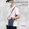X-cross Mini Shoulder Bag, Small, Lightweight, Vertical, Sacoche, Body Bag,