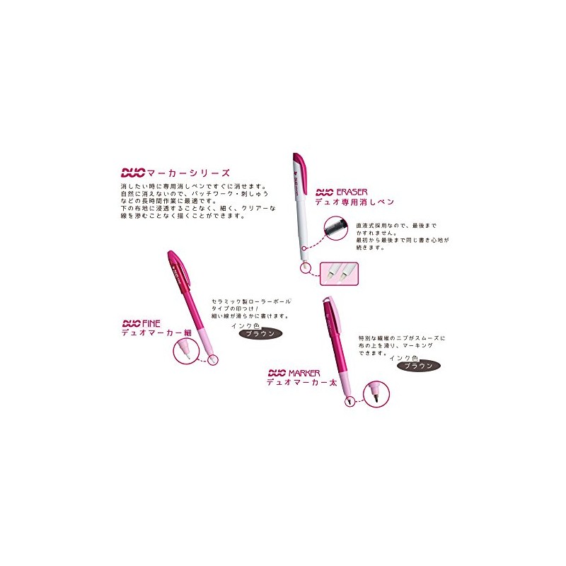 Sewline Duo Marker FAB50031 with Dry Erase Pen