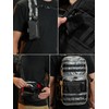 TACTICAL_GEEK Storage A5 EDC Storage Bag Set, Multi-Purpose Hooks and