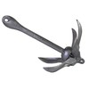 MarineNow Galvanized Folding Grapnel Boat Anchor - Choose by Weight