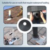 14136 No-Calk Roof Flashing ，1.5"-3" Rain Collars (Pack of 4)