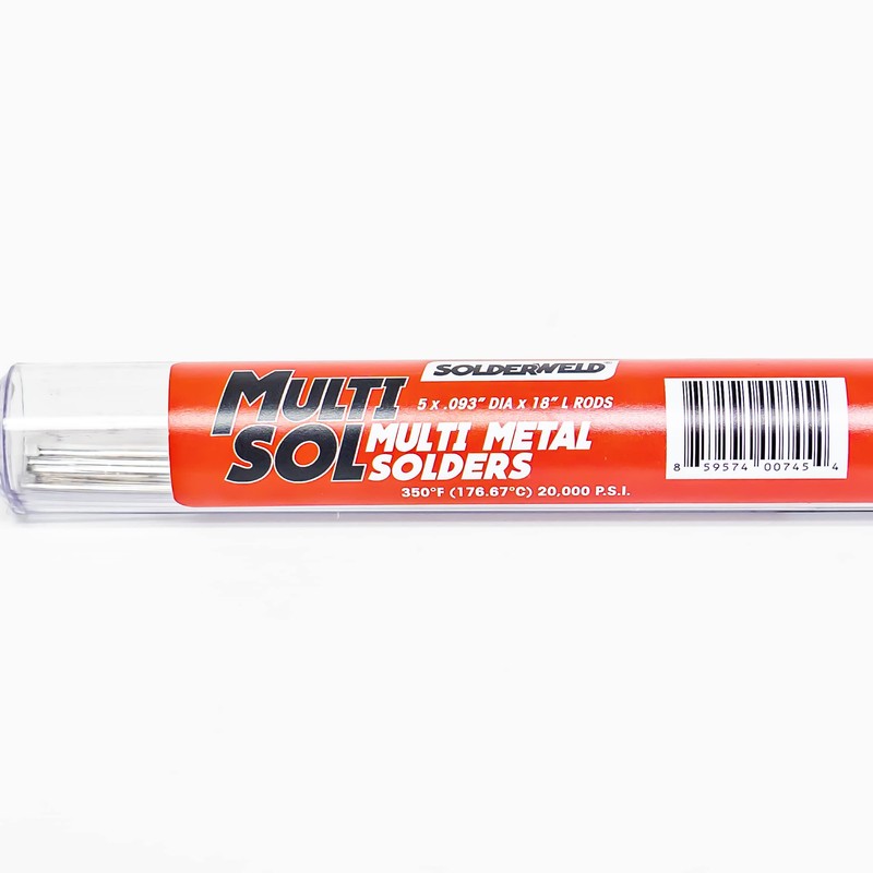 Solderweld SW-MS09305K - Multi Sol Low Temp Dissimilar Metal Bonding