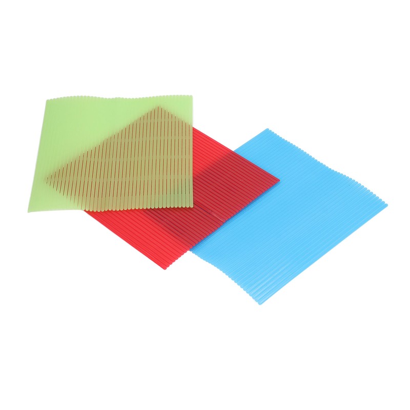 3PCS Sushi Mat ABS Sushi Rolling Mat Japanese DIY Sushi