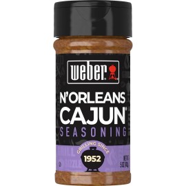 Weber N'Orleans Cajun Seasoning, 5 Ounce Shaker 5 (Pack of 1)