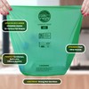 Compostable Bags, 6 Gallon Food Scraps Yard Waste Bags,Fits 5-6-8