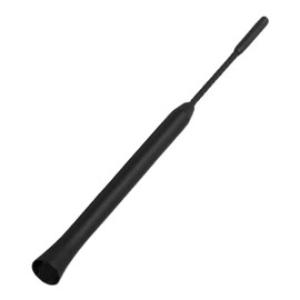1 Pcs Universal Car Aerial Antenna Replacement, AM/FM/DAB Roof Car Radio Aerial Mast, Short 23cm/9 inch Rod Car Antenna for Vehicles (Including Trucks, Hatchbacks, Saloons), with Screws M4, M5, M6