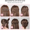 Quick Hair Looping Tail Tool 2pcs French Braid Loop Ponytail