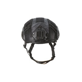 Lancer Tactical ABS Maritime Airsoft Helmet with Helmet Cover (Black, Large)