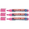 Edding Whiteboard Marker 360 Pink Bullet Tip 1.5-3mm (Pack of