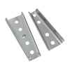 heyous 2 Sets 120x49mm Metal Silver Sectional Sofa Interlocking Connector
