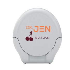 Dr. Jen Natural Remineralizing Floss, Infused with Nano-Hydroxyapatite, 100% Silk Floss, Non Toxic, Plastic Free, Dentist-Designed, Great Tasting, Made in Italy, 99 Feet Each (Mint, Pack of 3)