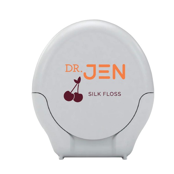 Dr. Jen Natural Remineralizing Floss, Infused with Nano-Hydroxyapatite, 100% Silk