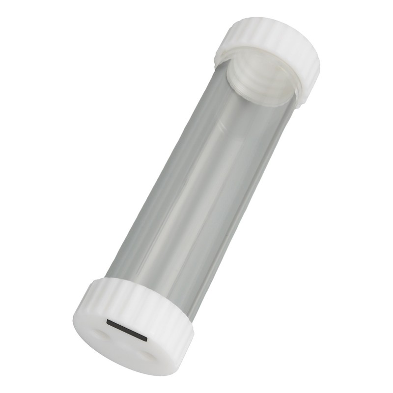 Water Cooling Transparent Cylindrical Tank 60mm Outside Diameter Rapid Cooling