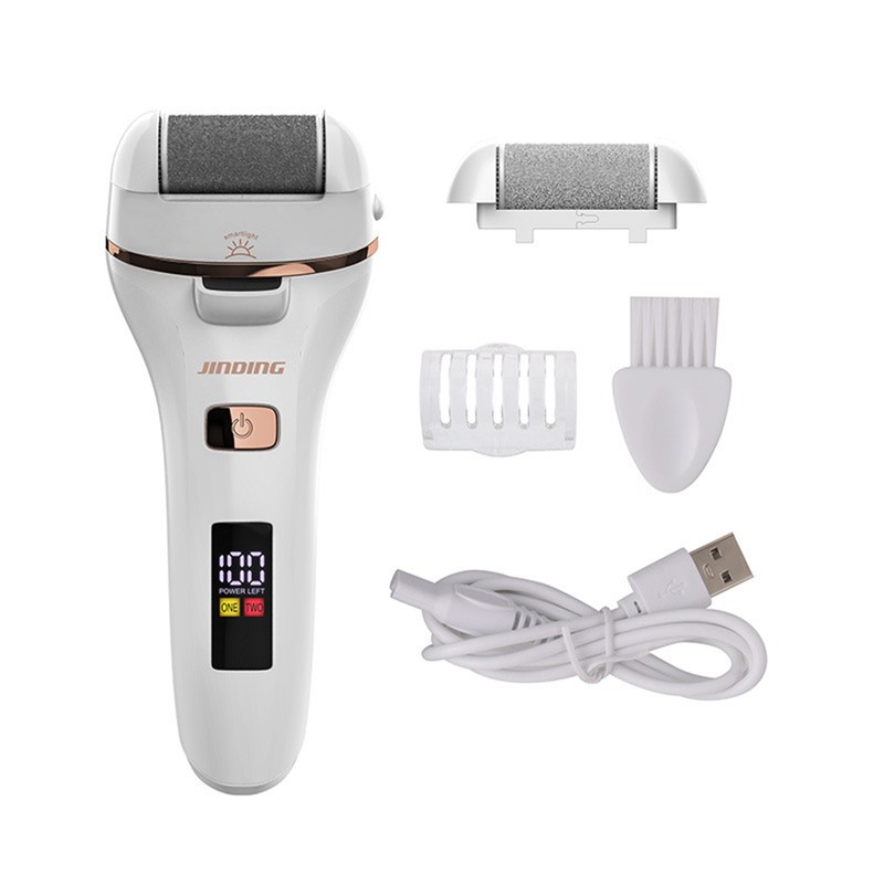 Electric Foot Grinder with LED Light Callus Remover Dead Skin