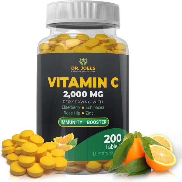 Dr. JOEL'S Immune Support Vitamin C 2000 mg - 200