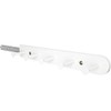 Kelendle Extendable Sliding Wardrobe Hook Rail with Hardware Pull Out