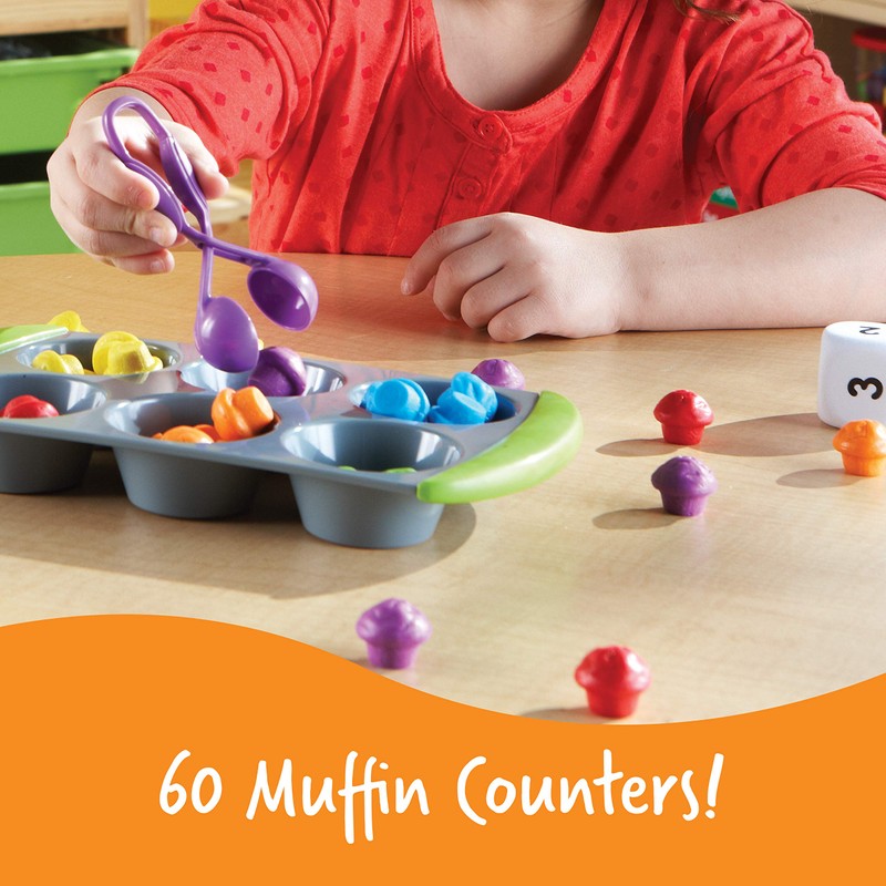 Learning Resources Mini Muffin Match Math Activity Set - 76