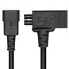 Power Splitter Cable, IEC C14 to C5 and NEMA 5-15R,