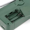 Plastic Outdoor Emergency Light Radio Hand Crank Generate Electricity Multifunction