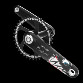 ENLEE One Pair Mountain Bike Stickers, Bicycle Frame Protector for Bike Cranksets/Bicycle Handlebar (for Handlebar/Black)