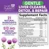 Gentle Liver Cleanse Detox & Repair Formula - Advanced Liver