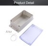 Fielect 7.87" x 4.72" x 2.95" Junction Box ABS Plastic