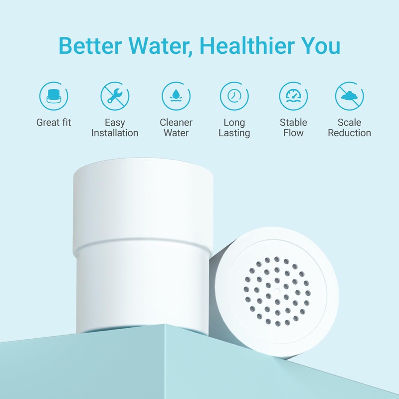 AQUA CREST Shower Filter Replacement for JOLIE® FILTERED SHOWERHEAD, Steady