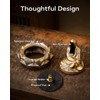 Zen Incense Burner for Cone & Coil – Ceramic Faceless