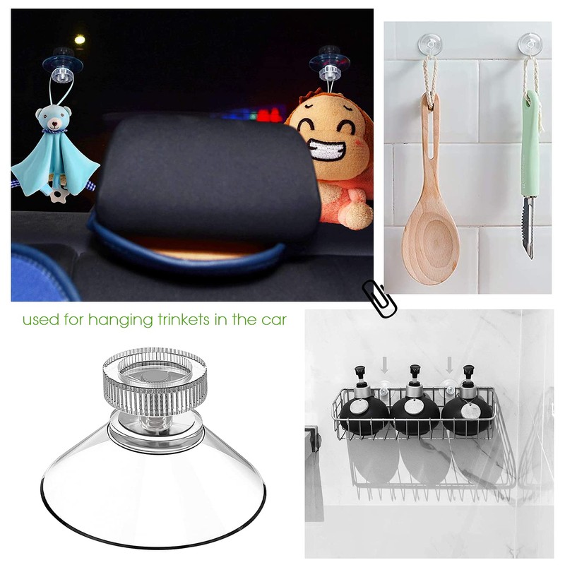 ZUZGO Suction Cup 25 Suction Cups Diameter 40 mm M4