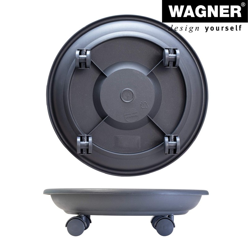 Wagner System 20103701 Multi-Roller Serie K Gardening Wagon, Anthracite