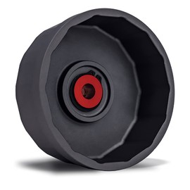 Motivx Tools MX2324-US 84mm 14 Flute Precision CNC Machined Aluminum Oil Filter Wrench Compatible with Mercedes Dodge and Jeep 3.0L Diesel Engines