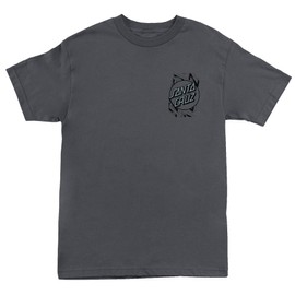 SANTA CRUZ Men's S/S T-Shirt Intersect Ovrszd Skate T-Shirt - Charcoal, Size: X-Large