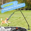 Tether Outdoor Dog Tug Toy, 360° Rotating Spring Pole, 3