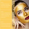 Dyceittdia 2 x gold mask, gold rip-off mask, 24 K