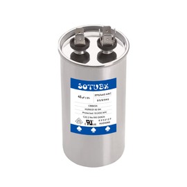 45uF 370VAC 440VAC 450VAC 50/60Hz CBB65 CBB65A 45 MFD 370/440VAC Run Start Capacitor for AC Unit Fan Motor Start or Pool Pump or Air Condenser Straight Cool Motor and Fan Starting Round Capacitor