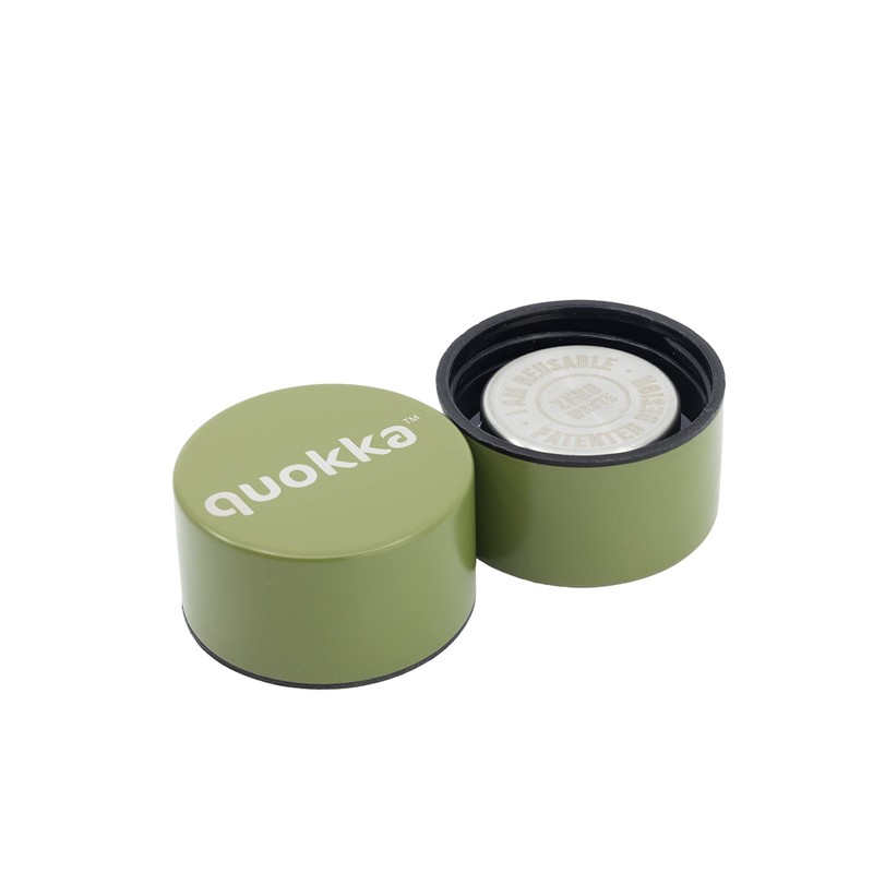 Quokka Solid Olive Green Stainless Steel Thermal Flask 510 ml